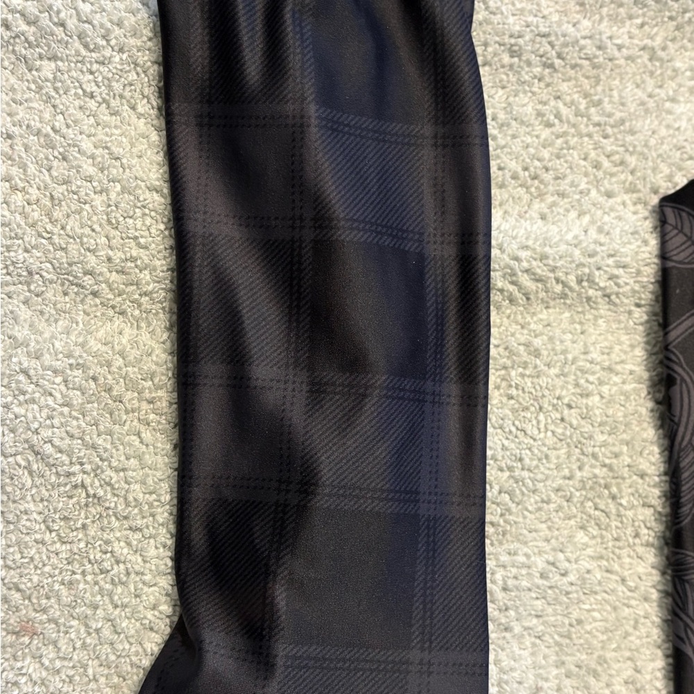 CVG Black Plaid Headband